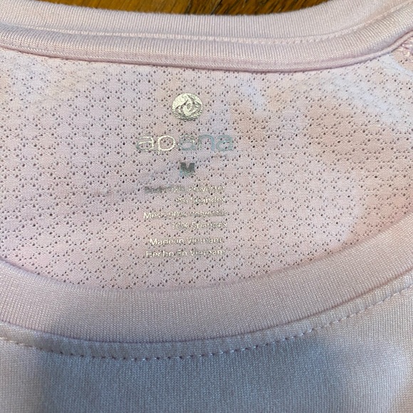Apana pink long sleeve athletic top - size m - Picture 7 of 8